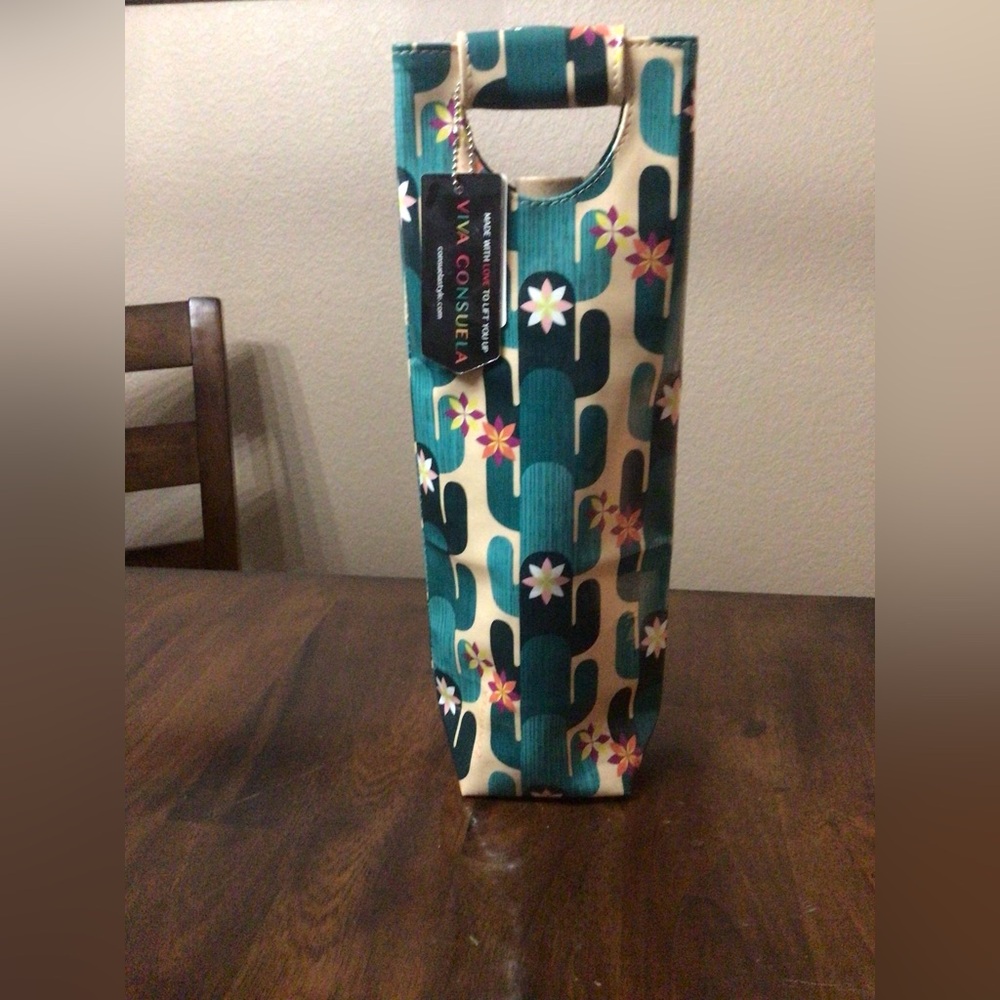 Rare Consuela Spike Wine Tote - NWT!